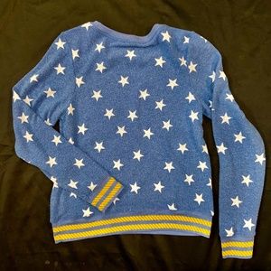 Wildfox Starry Sailor Baggy Beach Sweatshirt  S